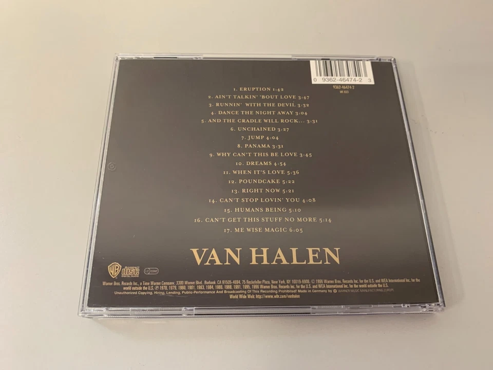 Van Halen – Best Of Volume I - CD © 1996 - Jump,Panama,When It´s Love.. - Bild 3 von 3