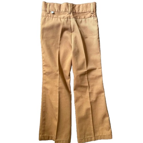 Vintage Billy The Kid Boys Size 6 Brown Dressy Pants - Picture 3 of 5