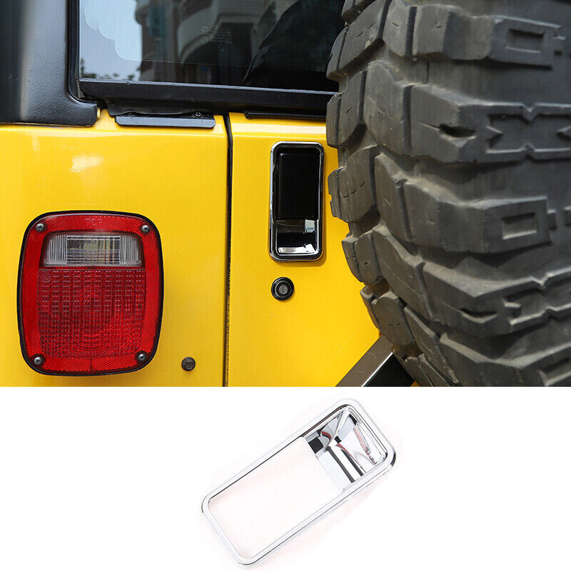 1pcs Car Rear Door Handle Bowl Cover Trim For 19972006 Jeep Wrangler