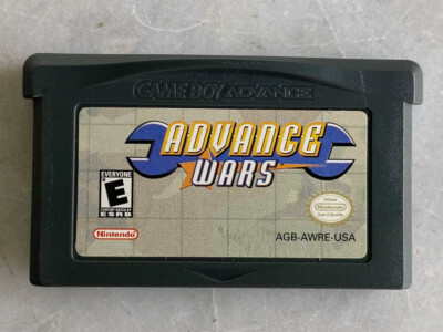 ADVANCE WARS Nintendo Game Boy Advance. AGB-AWRE-USA. Works
