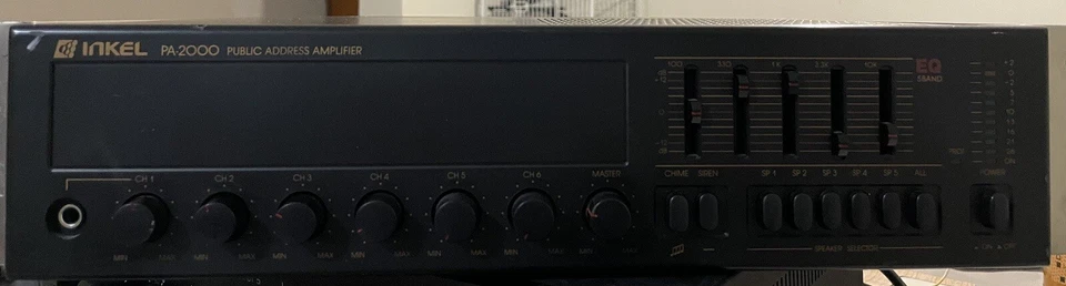 Amplificatore AUDIO INKEL PA2000 - Immagine 2 di 3