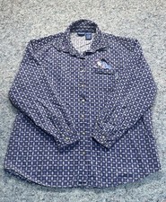 VTG 90s Winnie The Pooh DISNEY Shirt Eeyore Womens Corduroy Purple Large Plaid