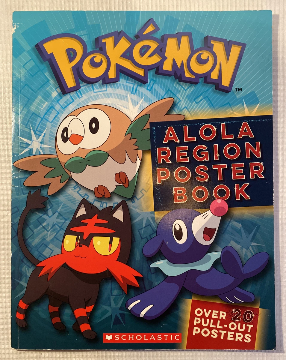 Alola Region Poster Book (Pokémon)