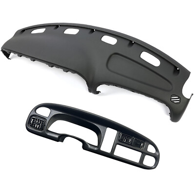 Dash Instrument Panel Replacement Vents For Dodge Ram 98-01 1500 98-02 ...