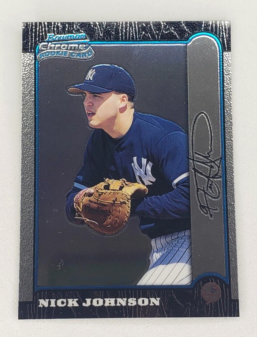 1999 Bowman Chrome Baseball Nick Johnson RC #135 New York Yankees MLB