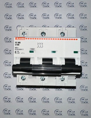 Lovato P2MB3PC100 Miniature circuit breaker ***Authorized Lovato Distributor***