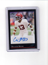 2021 Leaf Memories Black Autographs Malachi Moore ARC Rookie Auto 7/10
