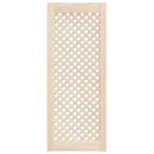 NATURAL Plain FRONT Lattice DOORS Pine Wooden Louvre Cabinet Cupboard Wardrobe