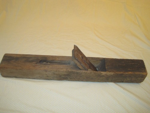 Antique Wood Plane Hand Held Block Wood 