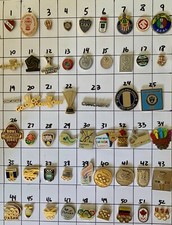 VARIOUS RARE PINS/ BUTTONS - OLYMPICS, FIFA W...