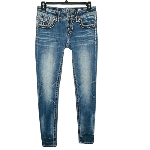 Sunny Skinny Blue Denim Jeans Women 