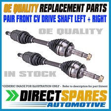 PAIR for SUBARU LIBERTY BL BP 2.5L 3.0L 08/04-10/08 FRONT CV Joint Drive Shafts