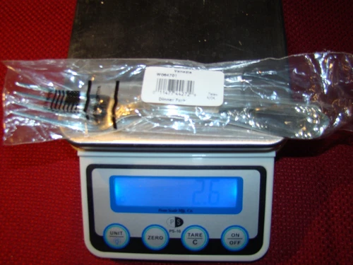 NEW WALLACE STERLING SILVER VENEZIA FORK NO MONOGRAM