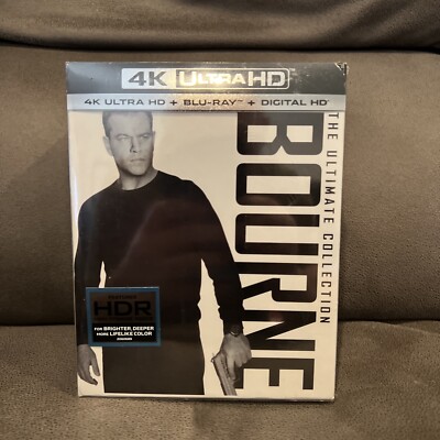 The Bourne Ultimate Collection (4K Ultra HD + Blu-Ray + Digital HD)