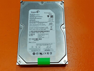       HDD Hard Drive SATA Desktop 3.5'' Seagate Barracuda ST3250620NS 250GB