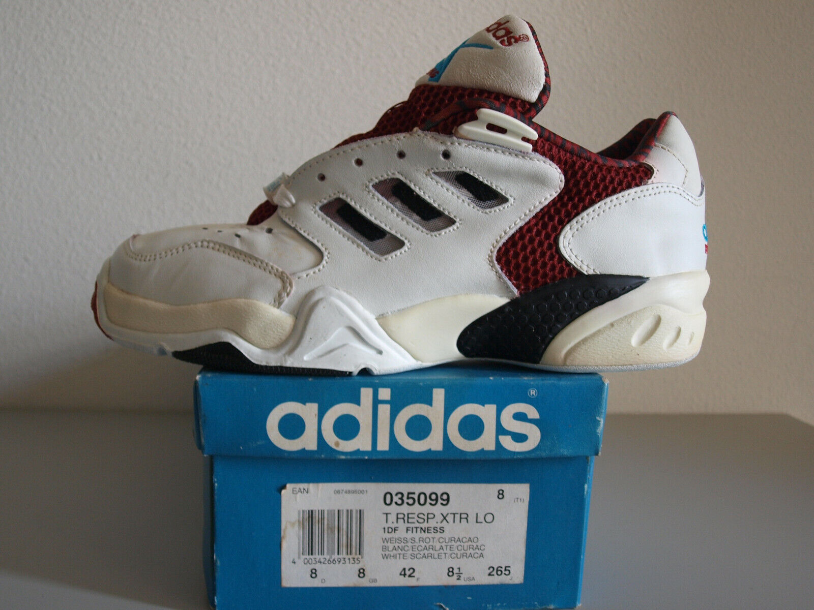 Adidas Torsion Response Low 1994 8.5 UK 8 Deadstock Vintage OG ZX 8000 | eBay