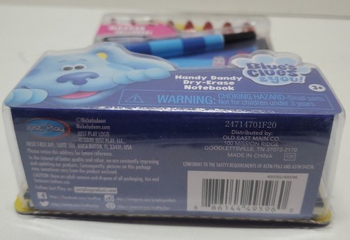 New Blue's Clues & You Notebook. Handy Dandy Dry Erase Marker & 14 page notebook - Picture 3 of 4