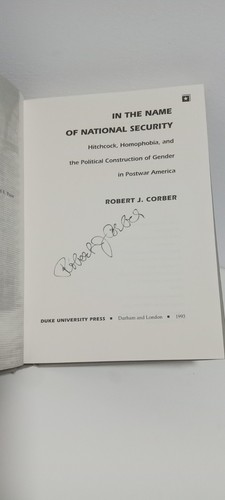 New Americanists Ser.: In the Name of National Security : Hitchcock, Homophobia, - Picture 4 of 4