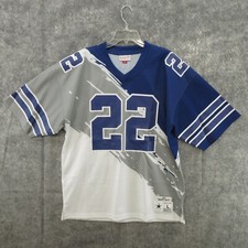 MITCHELL & NESS Dallas Cowboys Emmitt Smith 1992 NFL Fan Jersey Large New