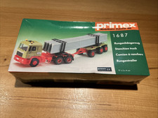 Primex H0 1687 (Ungeöffnet) Rungenhängerzug...