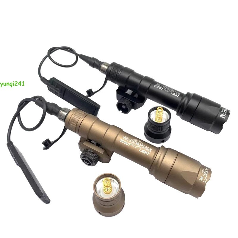 IN US! M600c Scout Light Tactical Flashlight LED M600 Remote Switch On ...