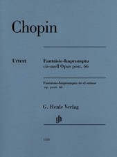 Fantaisie-impromptu C-sharp Minor Op. Post. 66 Piano Solo Book NEW 051481320
