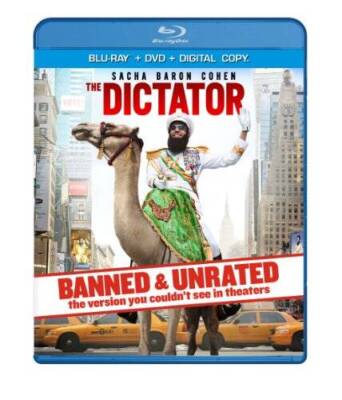 The Dictator - BANNED  UNRATED Version (Two-disc Blu-rayDVD Combo  Dig - GOOD