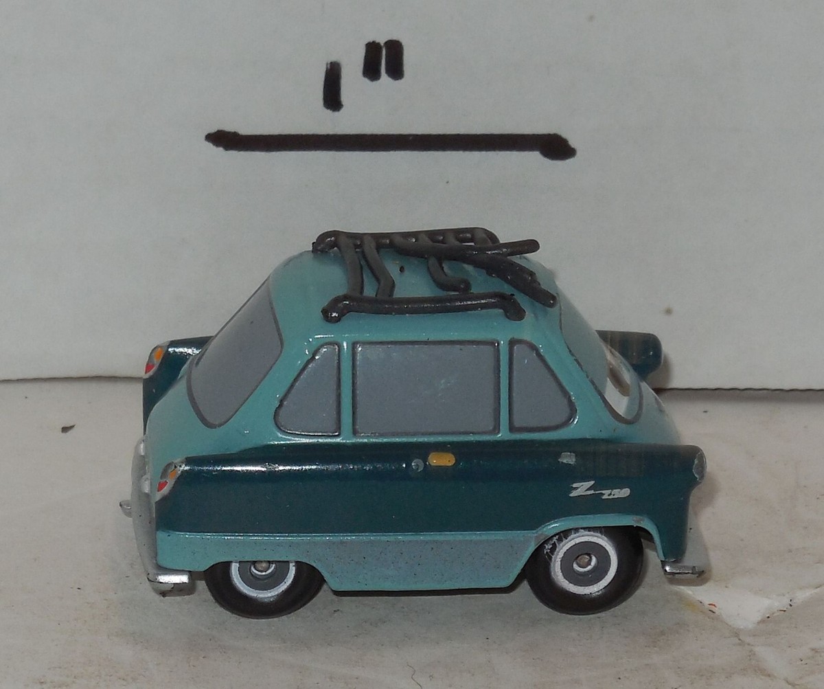 Disney Pixar Cars 2 Professor Z Zundapp Diecast 1:55 vehicle Toy