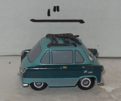 Disney Pixar Cars 2 Professor Z Zundapp Diecast 1:55 vehicle Toy