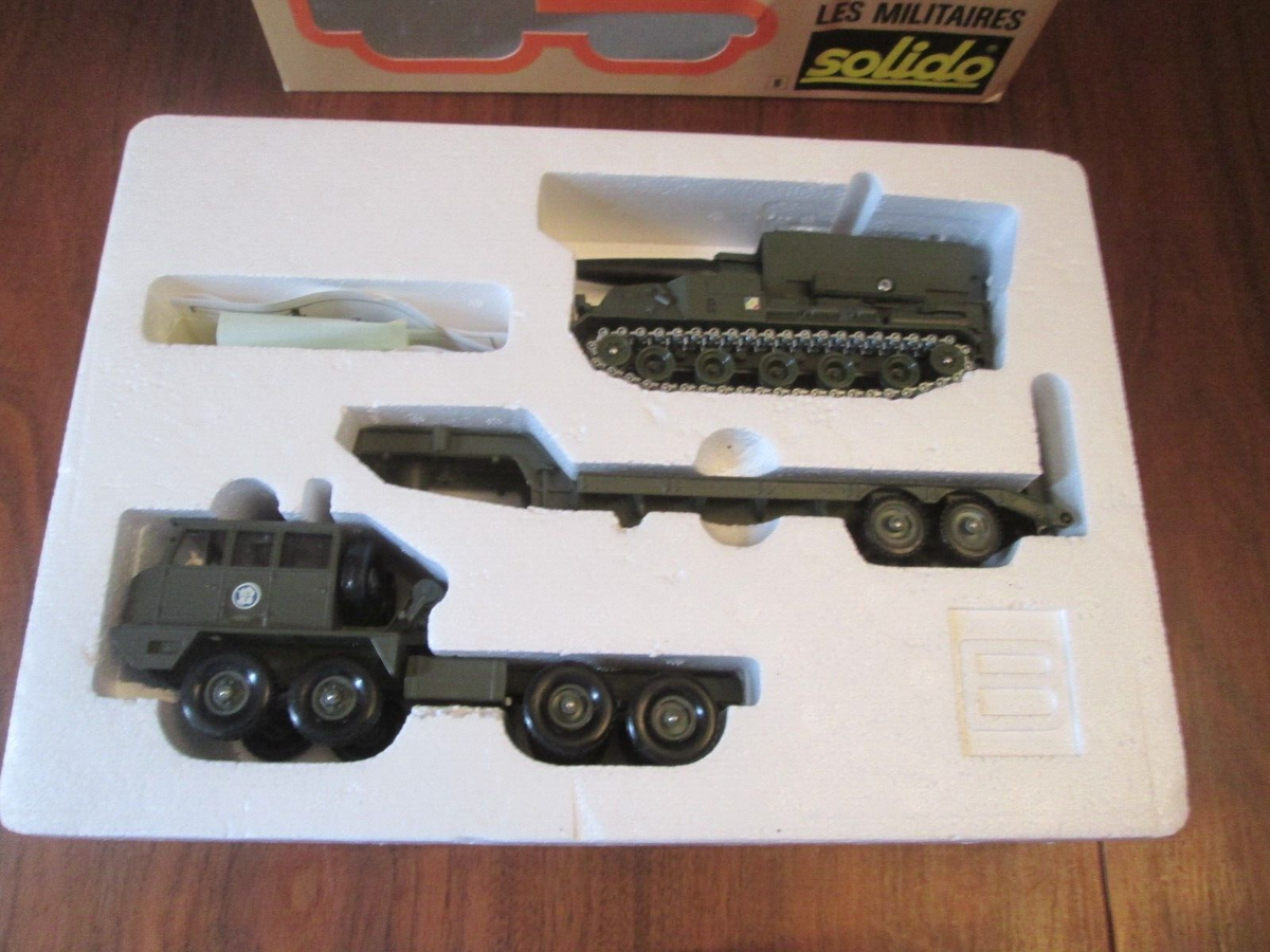 Solido + Transkit Militaire Armée 1/50 - Char Tank AMX 30 B