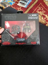 Star Wars Titanium Black Series  TIE FIGHTER PILOT Black Leader  POE DAMERON