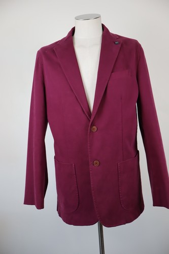 Veste Blazer Homme Decade, Taille 52, Gris Rayé, Pour Soirée Cocktail