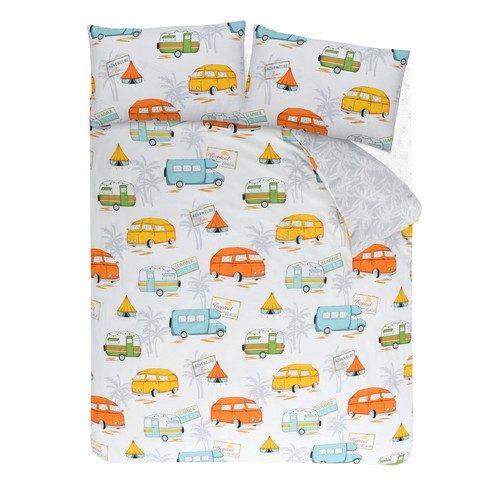 Luxury Printed Reversible Polycotton Duvet Cover Set Quilt Bedding Covers Set - Picture 10 of 138