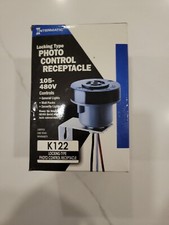 Intermatic K122 Locking Type Photo Control Receptacle with Bracket, New In Box