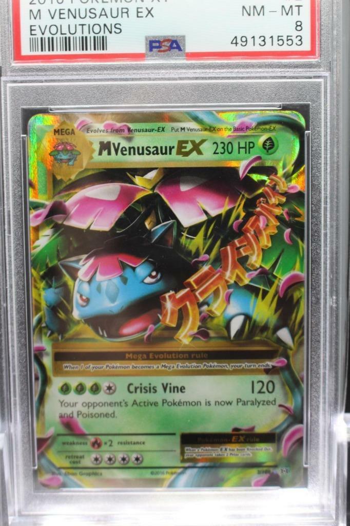 EPEX ポラロイド ミュー 正規2集 2016 Pokemon XY Evolutions 2/108 M Venusaur EX PSA 8 Mint | eBay