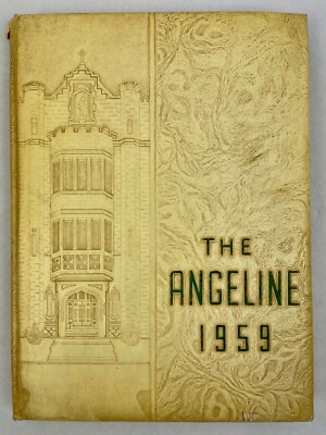 1959 ''Angeline'' yearbook of Sacred Heart Academy Louisville Kentucky Catholic HS