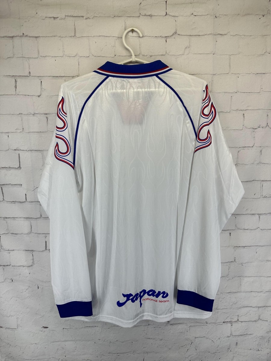【レア美品】サッカー日本代表 1999年アウェイユニフォーム Lサイズ レア美品】サッカー日本代表 1999年アウェイユニフォーム Lサイズ