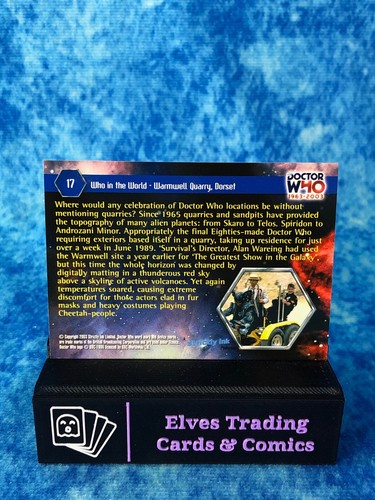 Doctor Who 1963-2003: 40th Anniversary SINGLE Non-Sport Trading Card 2003 - Picture 36 of 228