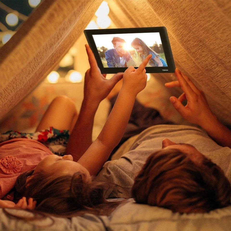 TENKER 8-inch HD Digital Photo Frame IPS LCD Screen PF0071 P08P3 - Image 4 of 4