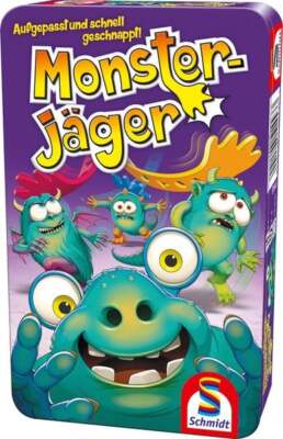Schmidt Spiele - Monsterjäger Aufgepasst und schnell geschnappt!