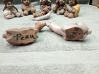 Peruvian Red Clay Pottery Nativity Set Barazorda Cusco Peru — photo 6