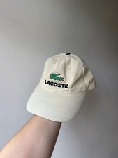 lacoste vintage streetwear cap baseball 5 pan...