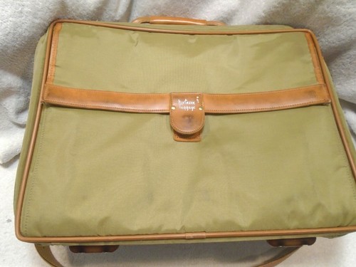 Vintage Hartmann combinazione cinturini nylon e pelle custodia attacco notte  - Foto 1 di 7