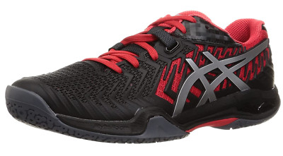 ASICS COURT CONTROL FF 2 1071A056 003 Black Electric Red Badminton