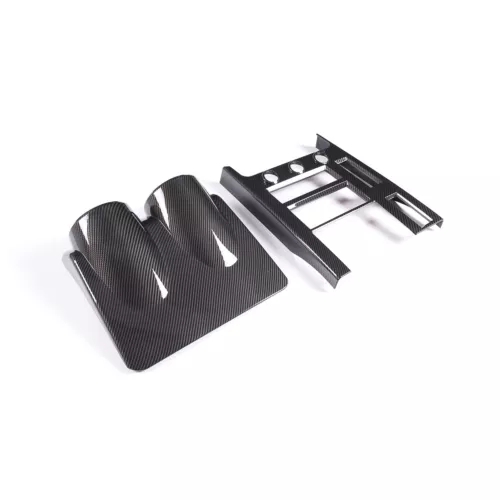 ABS Carbon Fiber Interior Center Console Trim Cover Set Fits Hummer H2 2003-2007 - Picture 28 of 30