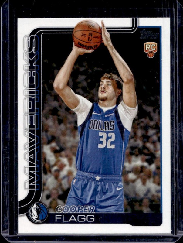 2025-26 Topps Cooper Flagg RC Rookie #201 Mavericks
