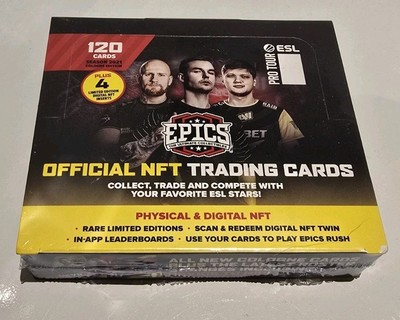 EPICS CSGO 120 Cards season 2021 Cologne edition + Digital - Sealed. Apex & more