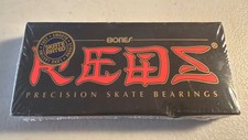 BONES REDS Precision Skateboard Bearings 8-Pack 608 - New