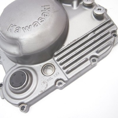 かっぱ Kawasaki Super Sherpa KL250G OEM Right Engine Clutch Cover No
