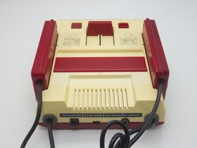 Nintendo Famicom HVC-001 Console Repainted w/ AC Adapter RF Tested NTSC-J Japan